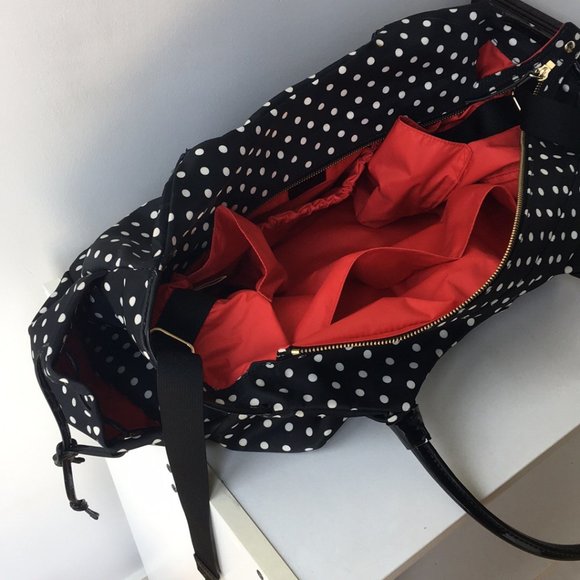 Kate Spade Stevie Polka Dot Nylon Diaper Bag - Picture 4 of 9
